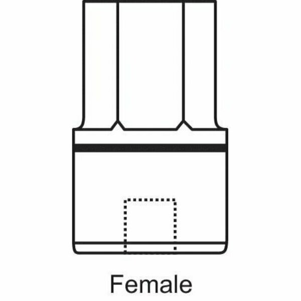 Strybuc Female Crank Handle Adapter 39-105A